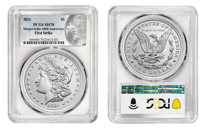 2021 Morgan Silver Dollar (P) No Mint Mark Graded